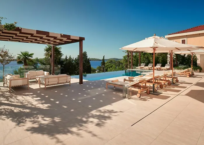 Luxury Hvar Deluxe Palace 1 With Heated Pool, Gym And Sauna Hvar Town