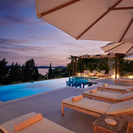 Luxury Hvar Deluxe Palace 1 With Heated Pool, Gym And Sauna Willa Hvar Town