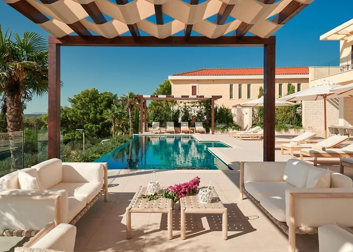 Luxury Hvar Deluxe Palace 1 With Heated Pool, Gym And Sauna Villa Hvar Town