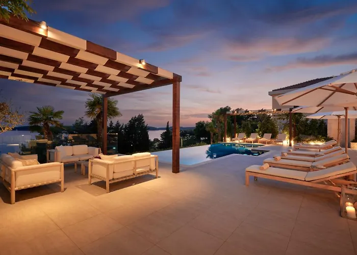 Villa Luxury Hvar Deluxe Palace 1 With Heated Pool, Gym And Sauna Hvar Town